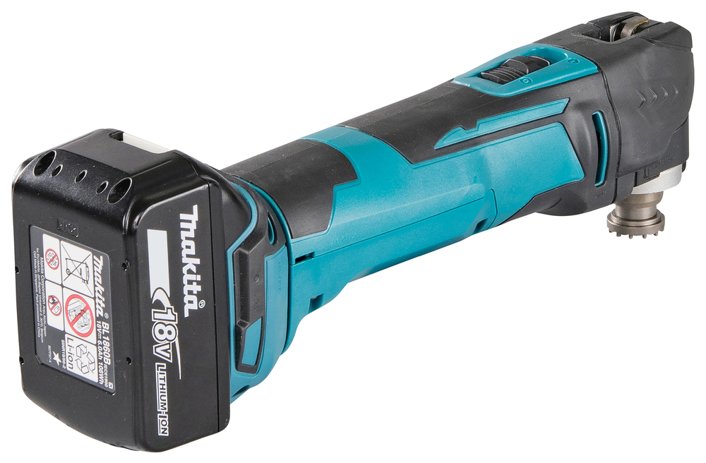 Makita Multitool DTM51T1JX2 LXT 18V incl. 5.0Ah accu, makpac en verschillende accessoires