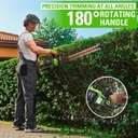 Greenworks Heggenschaar 40V Accu 66cm Digipro