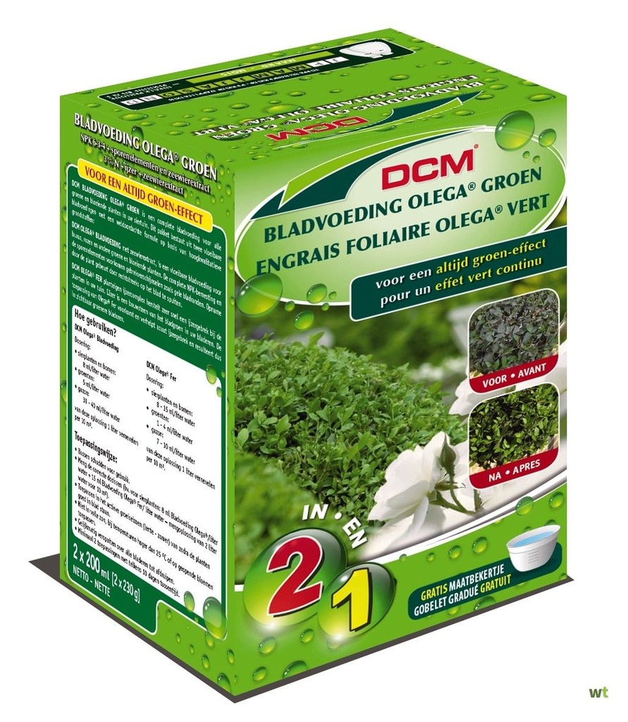 DCM Bladvoeding Olega® Groen 2x200ml