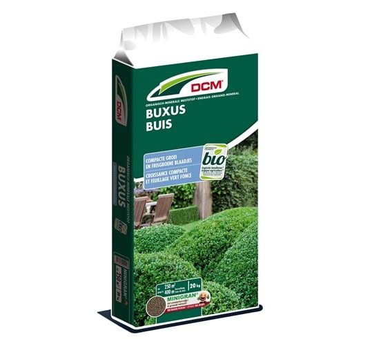 DCM BUXUS 6-3-6 +2MgO + 6Ca meststof - Minigran - Zak van 20kg