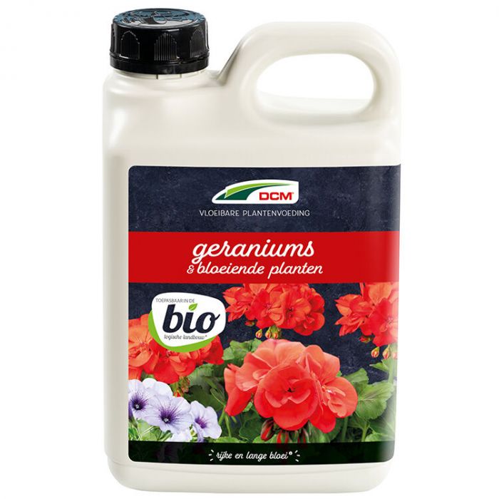 DCM Geraniums & Bloeiende Planten Vloeibare Meststof 2,5l