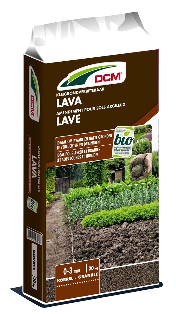 DCM Kleigrondverbeteraar Lava 20kg