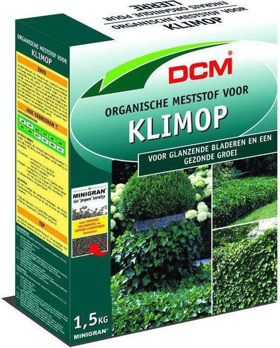 DCM Klimop meststof NPK 9-3-6 +3MgO 1,5kg