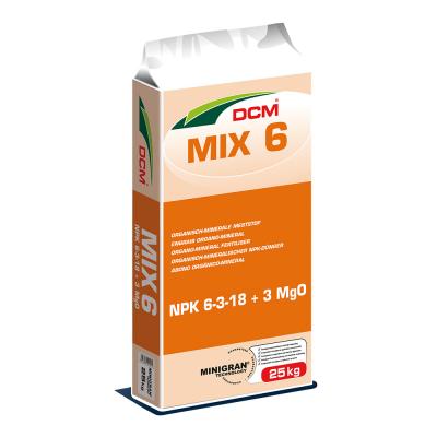 DCM MIX 6 meststof NPK 6-3-18 +3MgO 25kg