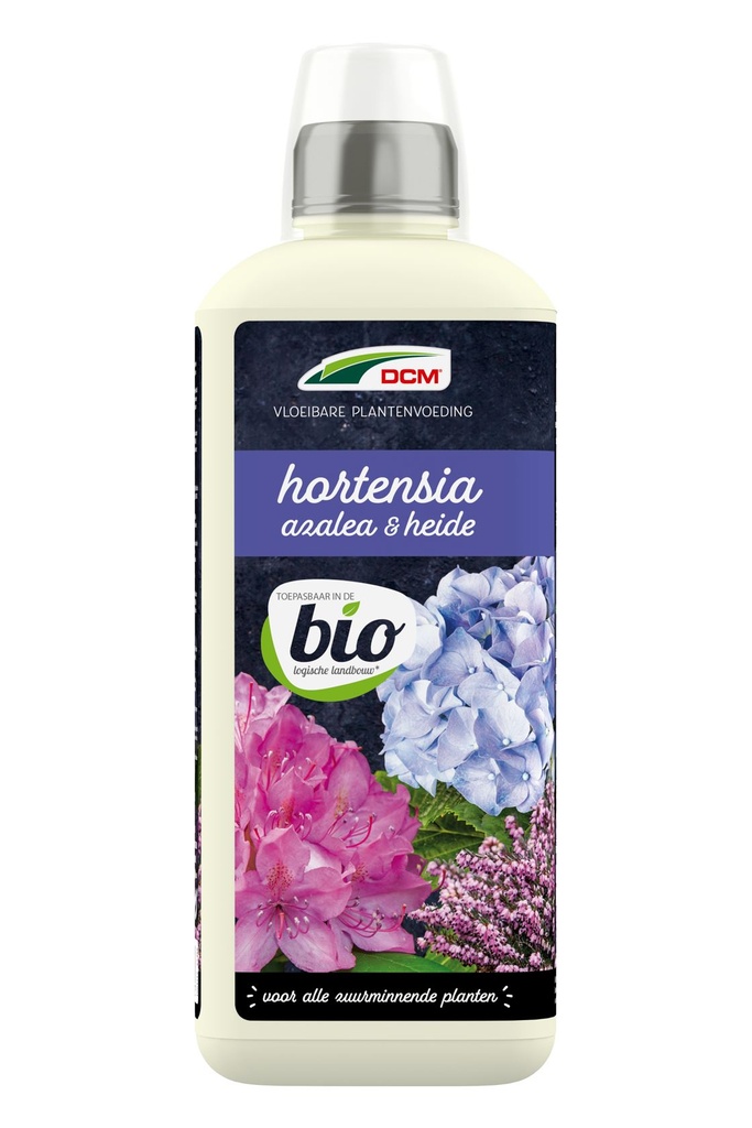 DCM Rhodo, Hortensia Vloeibare Meststof voor alle zuurminnende planten 800ml