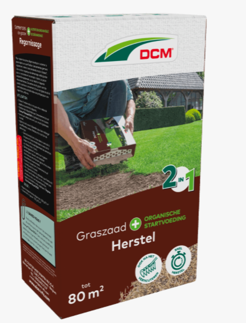 DCM Riparo®Plus Graszaad herstel + meststof 1,2kg - 80m²