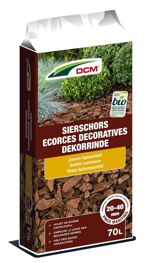 DCM SIERSCHORS 20-40mm (Pinus Maritima) 70 liter