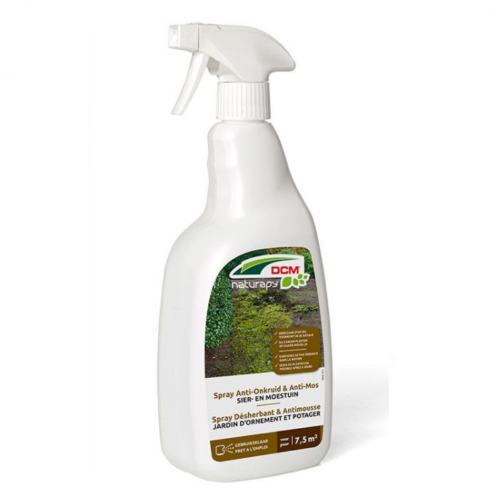 DCM Spray Anti-Onkruid & Anti-Mos SIER- EN MOESTUIN RTU (klaar voor gebruik) 750ml - 7,5m²