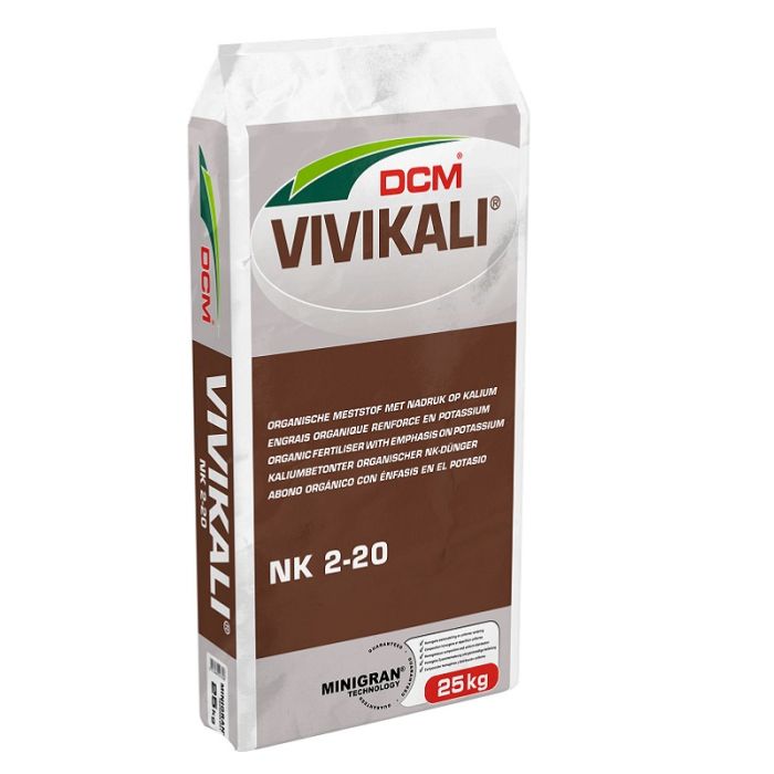 DCM VIVIKALI® NK 2 -20 plantaardige meststof 25kg