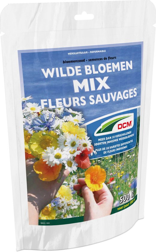 DCM WILDE BLOEMENMIX 0,5KG tot 500m²