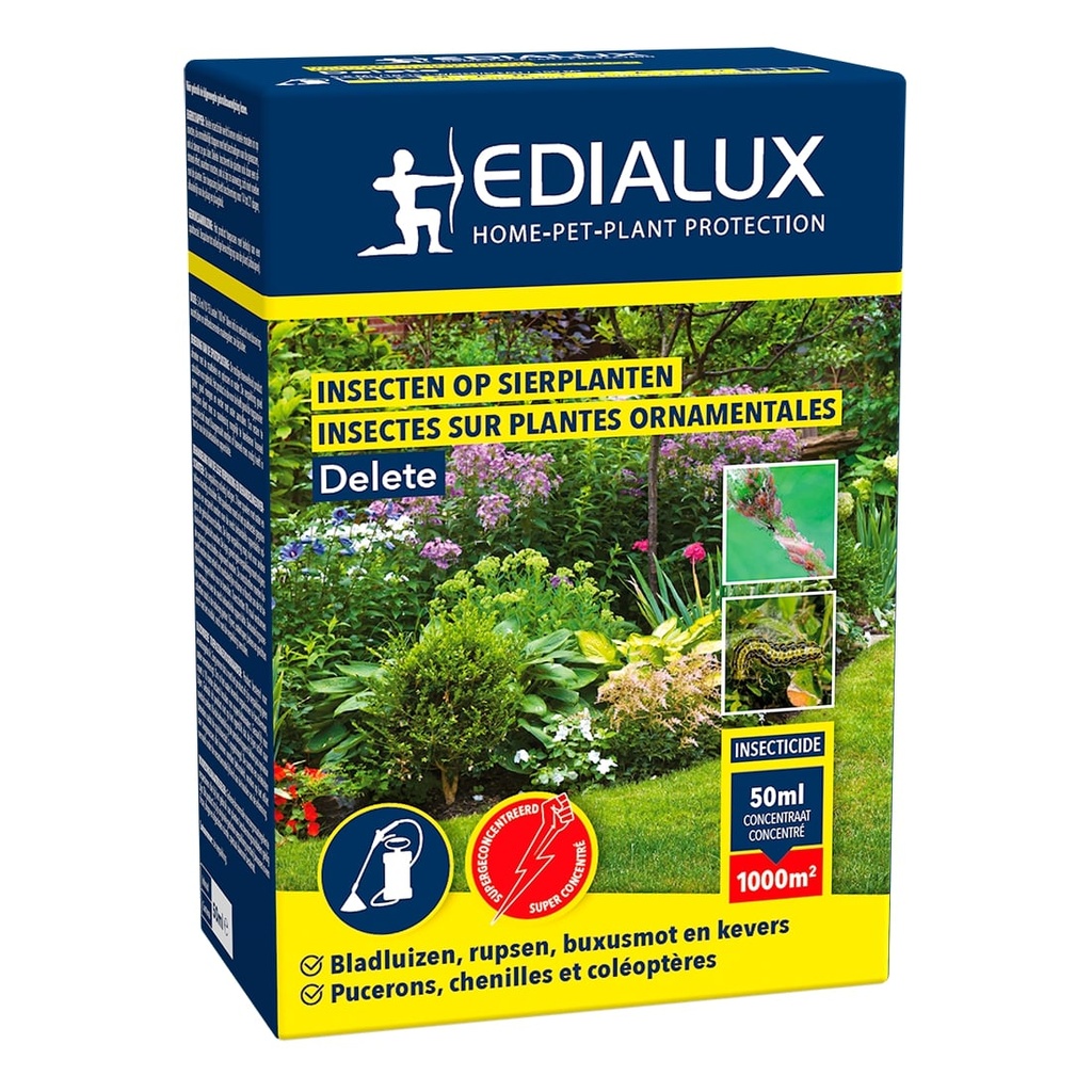 Edialux Delete Insecticide voor sierplanten 50ml