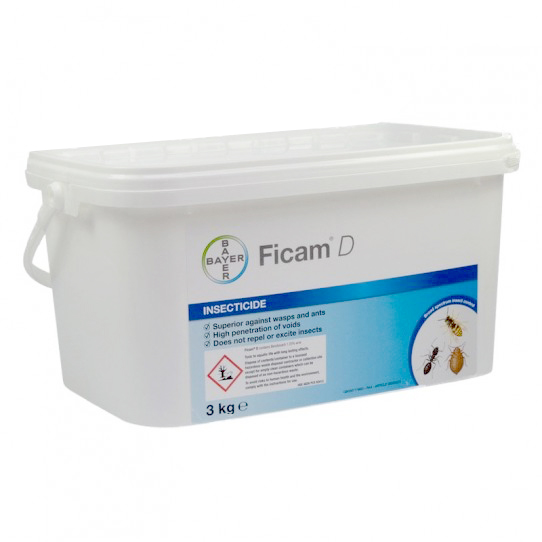 Ficam D insecticide 3kg tegen wespen en mieren