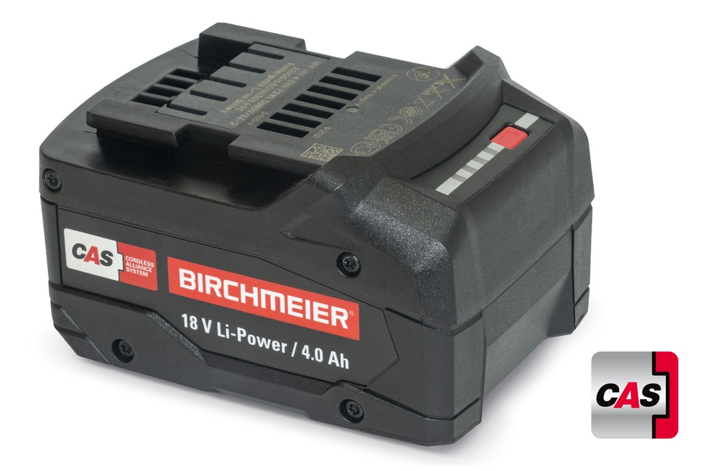 Birchmeier Accu cas 18 V, 4.0 Ah, Li-Power