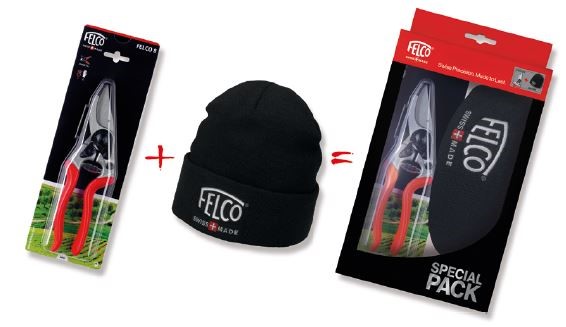 PROMO Felco 8 Snoeischaar tot 25mm maat L sécateur rechtshandig + Felco muts