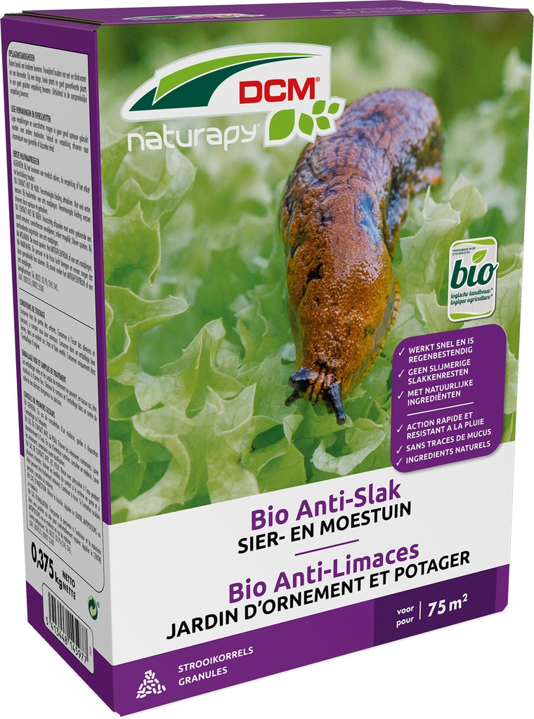 DCM Bio Anti-slak slakkenkorels 75m² (375gram)