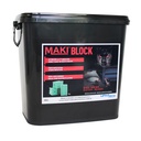 Maki Block 40g, emmer van 4kg tegen ratten en muizen - Edialux