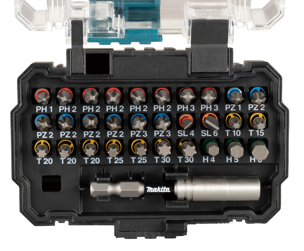 MAKITA Set torsieschroefbits Impact Premier, 31 stuks