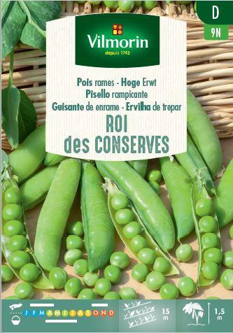 Hoge Erwt Roi des Conserves 150g