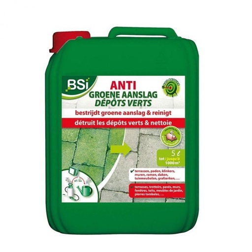 [BSI Anti Groene aanslag 5L] BSI Anti Groene aanslag Concentraat 5 liter