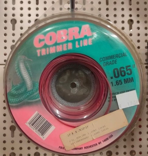 [211322] Cobra Trimmer line maaidraad PRO 1,65mm x 180m