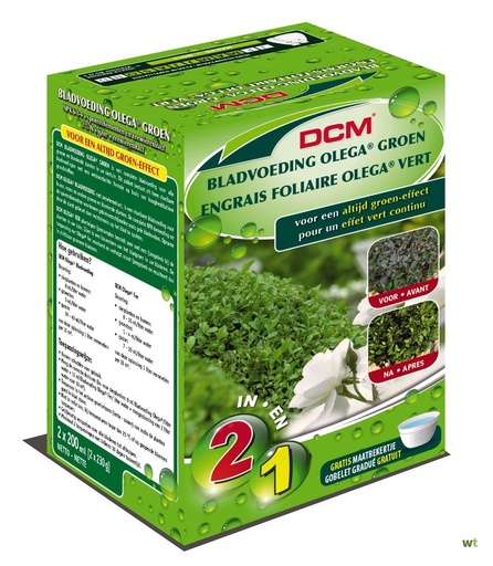 [DCMOlega] DCM Bladvoeding Olega® Groen 2x200ml