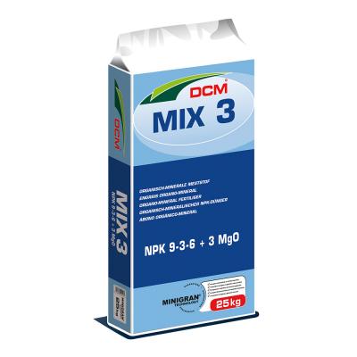 [1000202] DCM MIX 3 meststof NPK 9-3-6 +3MgO 25kg