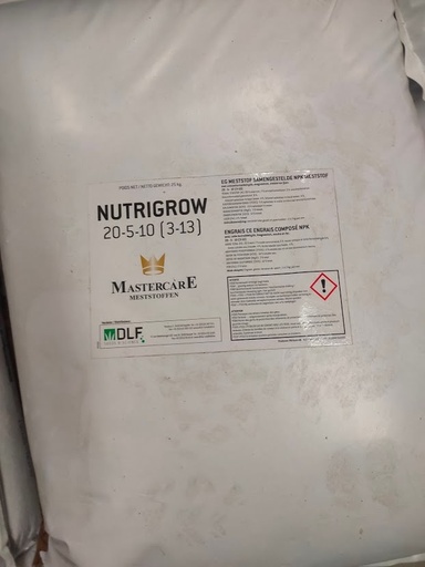 [MESTSTOF000001] DLF NutriGrow 20-5-10 (3-13) gazonmeststof 25kg