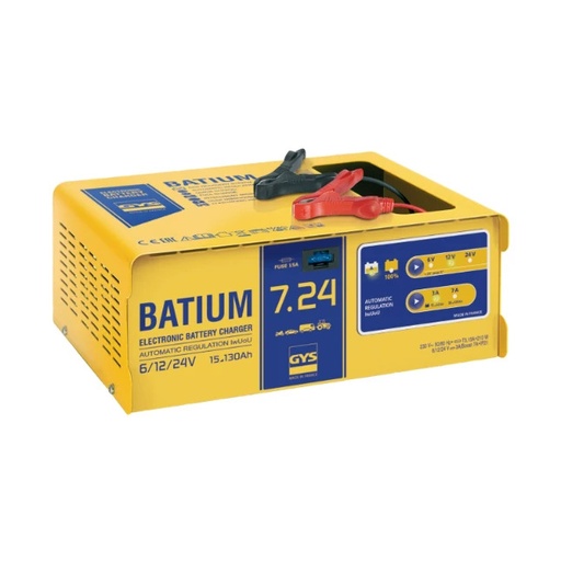 [5192024502] Gys Acculader BATIUM automatisch 7.24