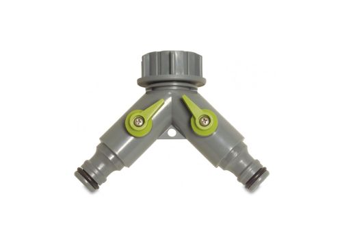 [7010939] Hydro-fit Verdeler 2 kranen 3/4" - y-splitsing