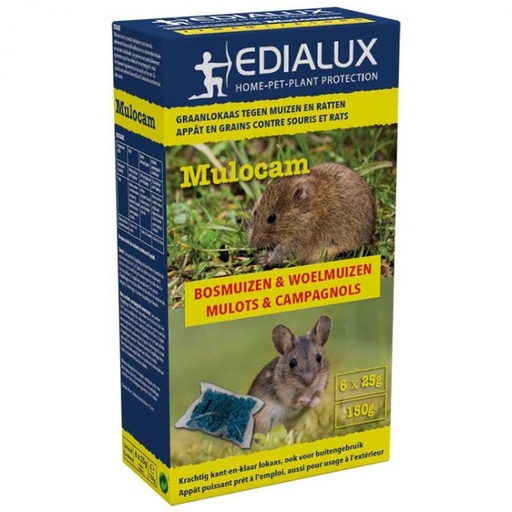 [1101007828] Mulocam - Graan tegen Ratten en muizen 150g