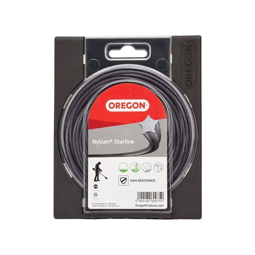 [581222] Oregon NYLIUM® STARLINE® maaidraad 2,0mm x 15m