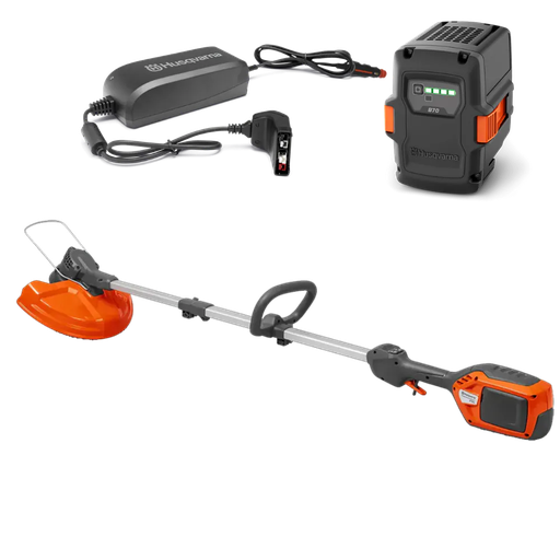 [970536005] Husqvarna 215 iL accu trimmer incl. 40-B70 Accu en C80 lader