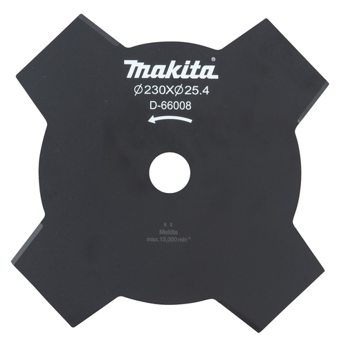 [D-66008] MAKITA 4-tands maaiblad mes 230x4Tx25,4