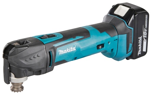 [DTM51T1JX2] Makita Multitool DTM51T1JX2 LXT 18V incl. 5.0Ah accu, makpac en verschillende accessoires