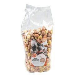Duvo+ Mini mergpijpjes mix snack voor honden 2kg