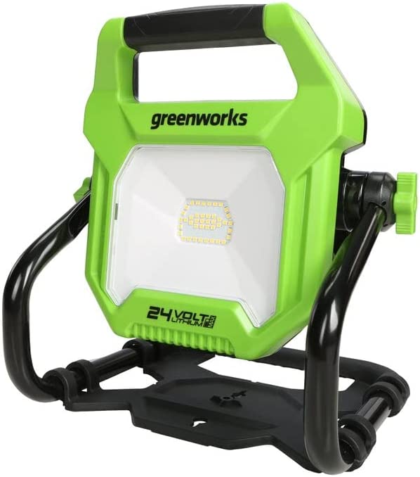 Greenworks Werklamp 24 volt, 2000 Lumen excl. accu en lader G24WL